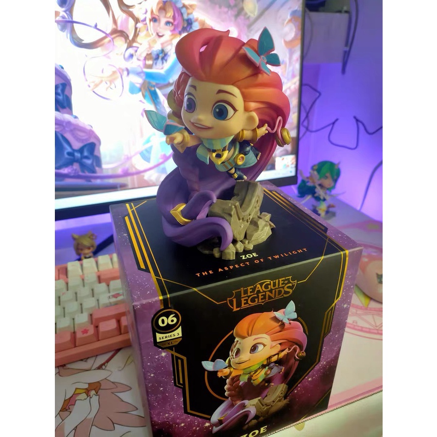 Mô hình LoL Zoe - Bậc Thầy Biến Ảo size XL - ZOE XL FIGURE  - Figure LMHT Liên Minh Huyền Thoại