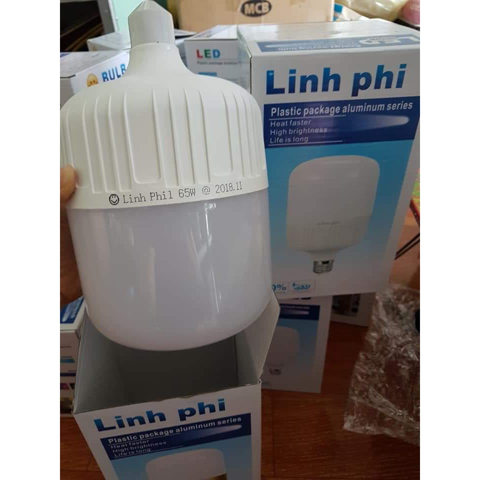 5 bóng led 65w siêu sáng