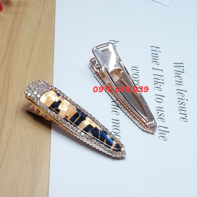 Kẹp Tóc Đính Đá Nhân Tạo Mẫu Mới