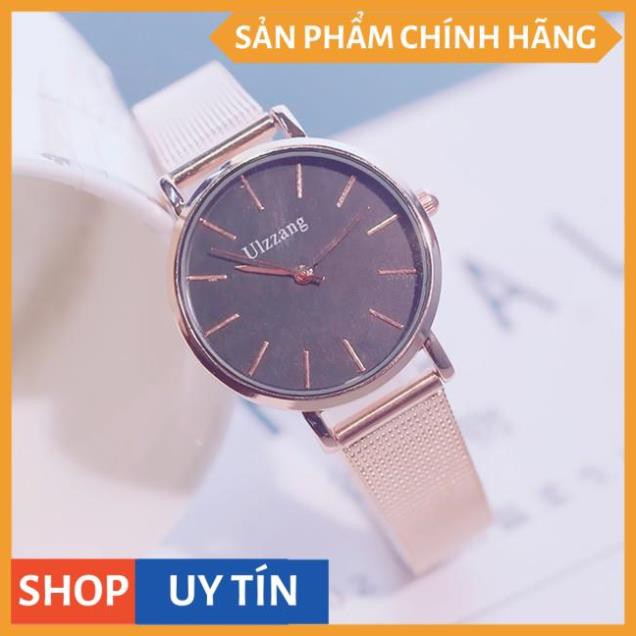 [CHÍNH HÃNG] Đồng hồ nữ Ulzzang dây nhuyễn mềm mỏng nữ tính