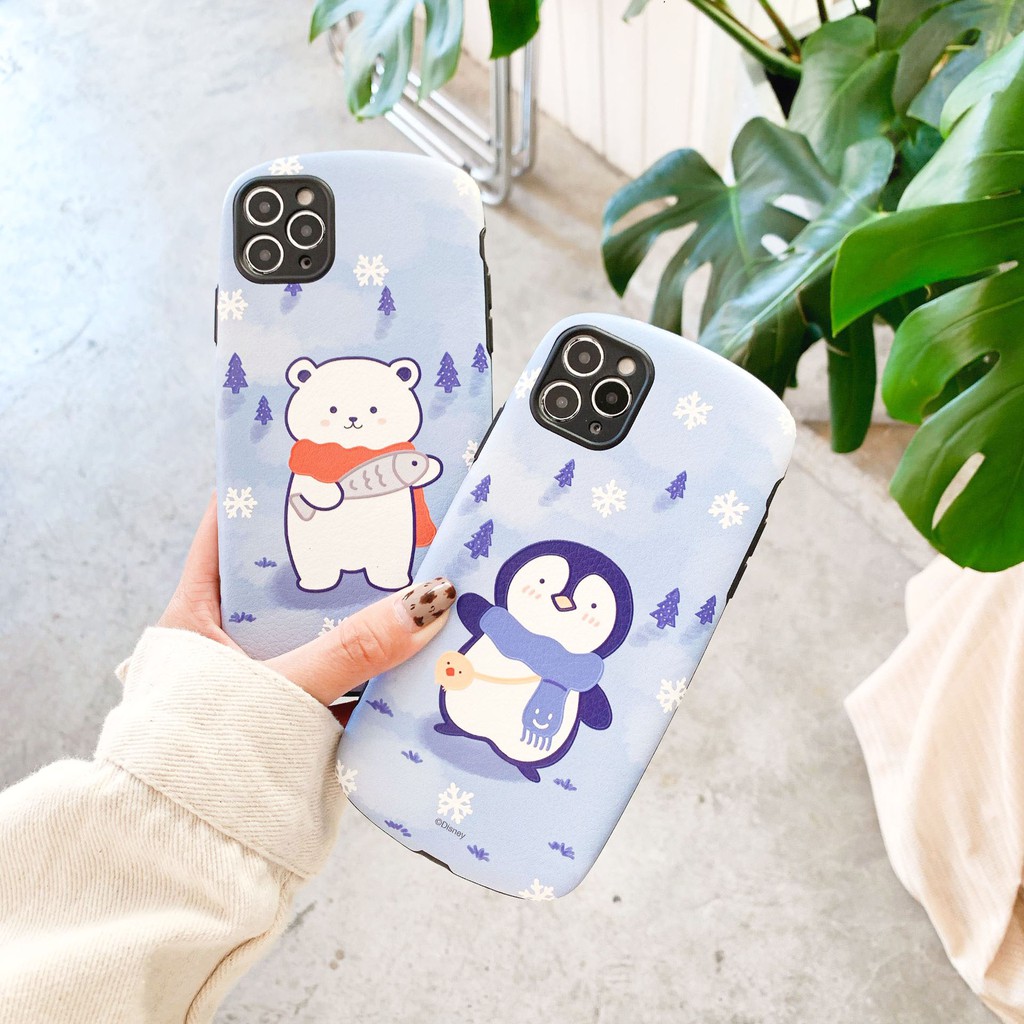 Ốp lưng iphone Bắc cực IMD viền cong dày dặn 5/5s/6/6plus/6s/6splus/7/7plus/8/8plus/x/xr/xs/11/12/pro/max/plus/promax | BigBuy360 - bigbuy360.vn