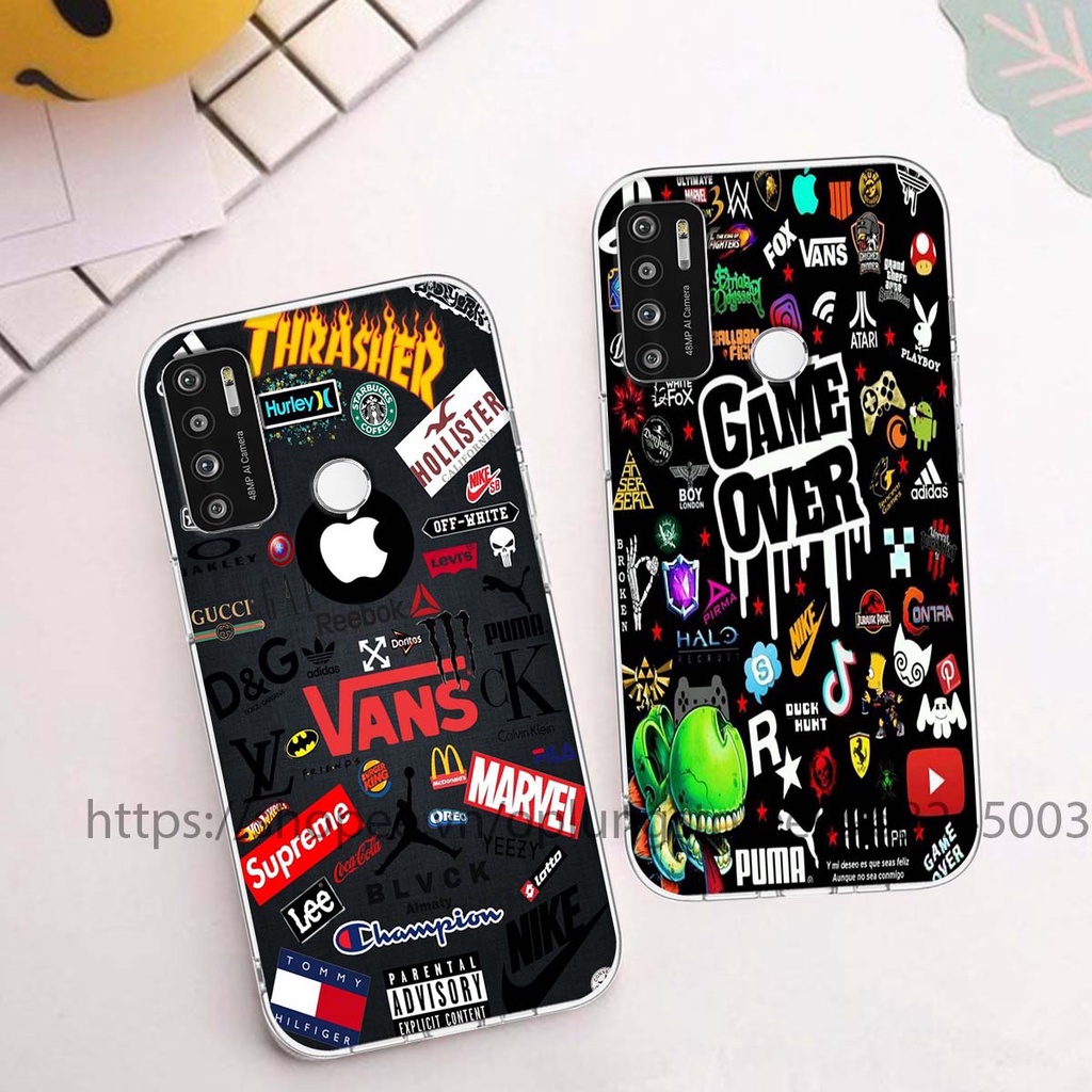 Ốp lưng Vsmart Star 5 / Joy 4 / Live 4 in hình thương hiệu thời trang đa sắc cá tính.