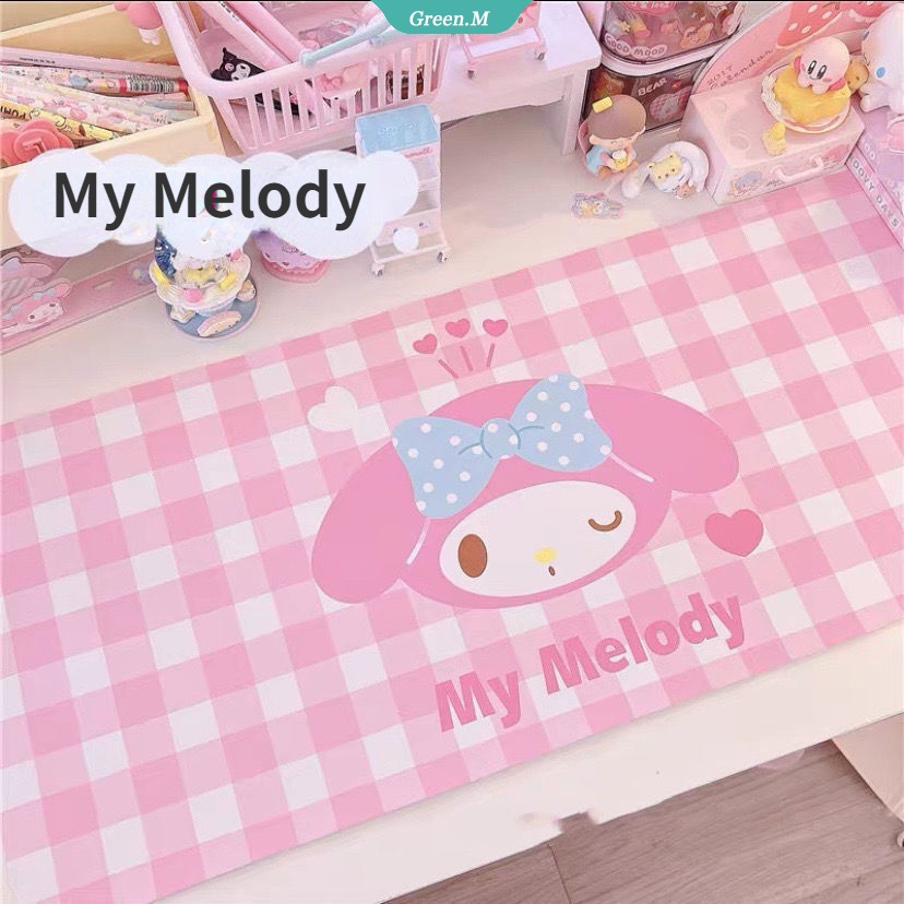 Thảm Lót Chuột Hoạt Hình Cinnamoroll My Melody Đáng Yêu 30cm*67cm