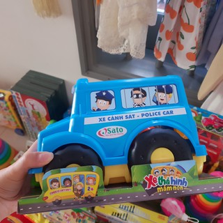 Xe thả hình mầm non