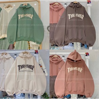 [N978]🐻 Áo HOODIE nỉ bông THRASHER (Có sẵn/ảnh thật)