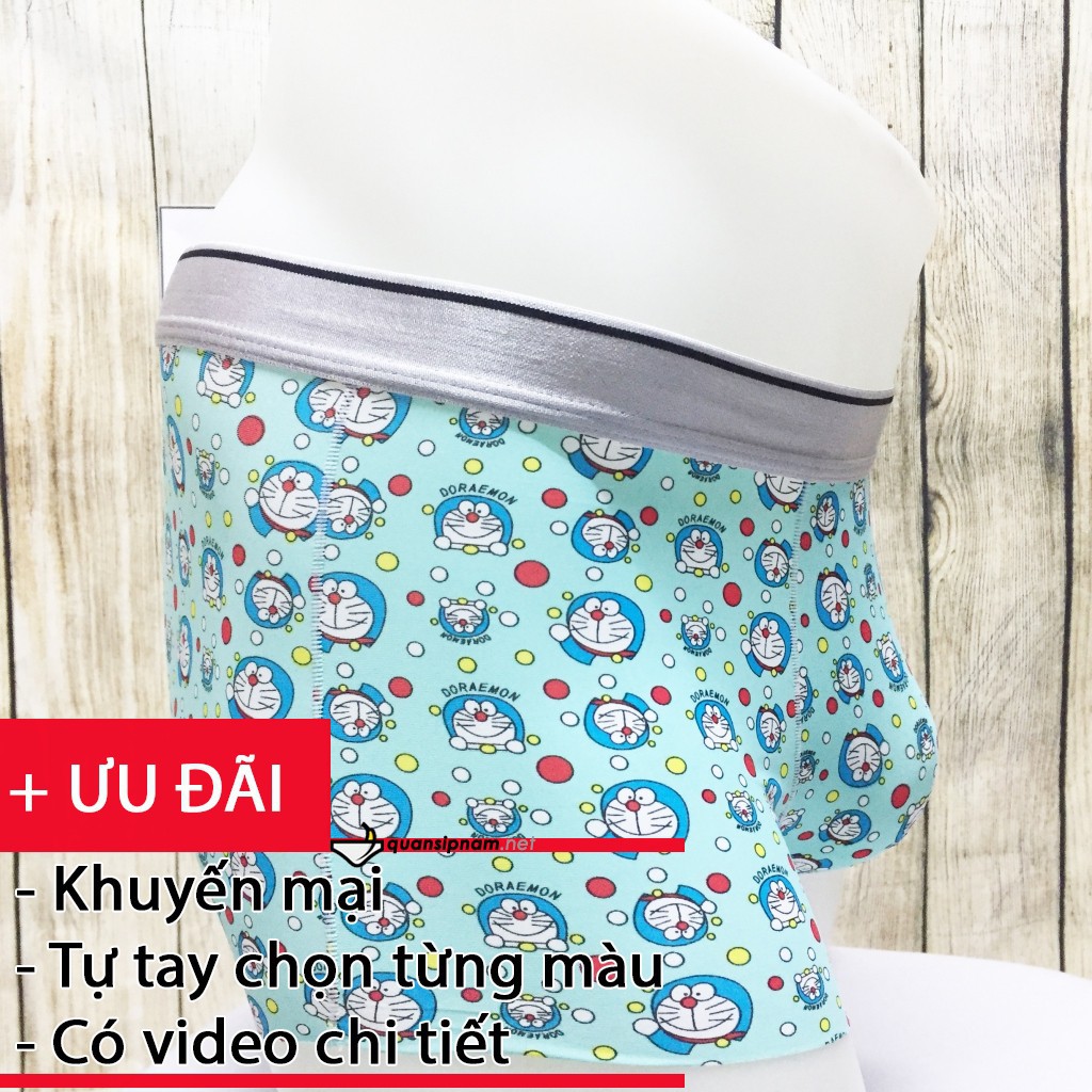 [ĐẸP+ RẺ] Quần sịp nam hình chú mèo máy doraemon QLNTLDRM2 -Joforbaby