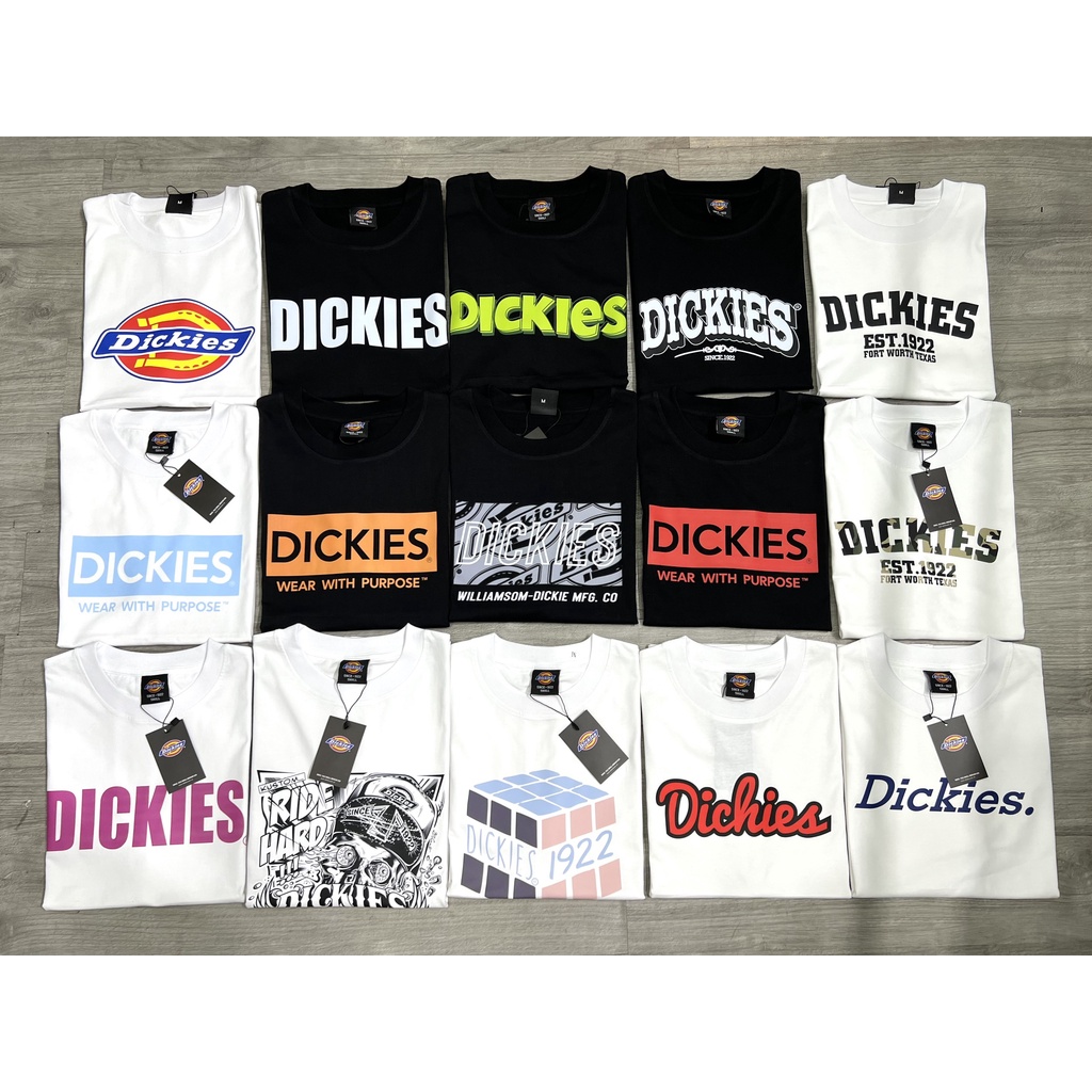 Áo Thun Tay Lỡ unisex Tshirt Dickies - áo thun Dickies Nam Nữ Link 2