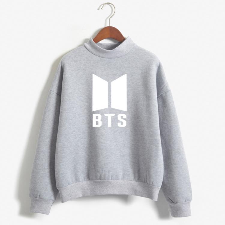 Áo Hoodie Dài Tay In Tên Thành Viên Nhóm Nhạc Exo Blackpink Bts Wanna One Áo Chui Đầu In Chữ Bts