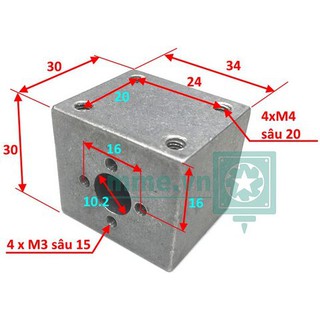 Giá Bắt Đai Ốc Vít Me T8, T10