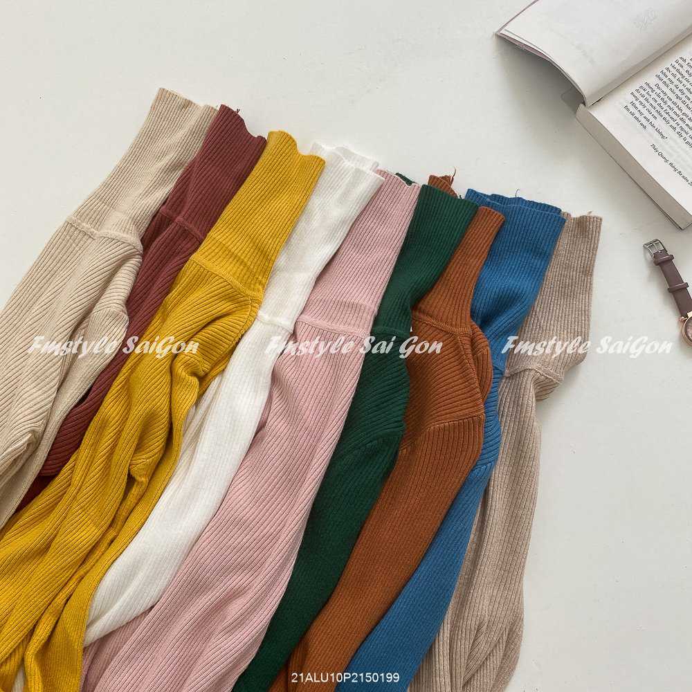 Áo len cổ lọ nữ tay dài form dài dày dặn thu đông ulzzang thời trang Fmstyle Saigon 21ALU10P21501 | BigBuy360 - bigbuy360.vn
