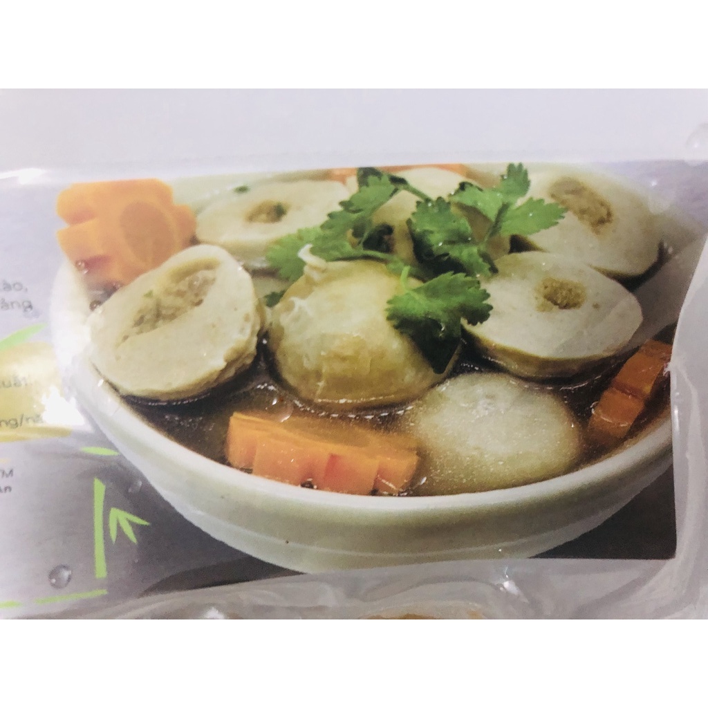 100g Chả viên nhân sốt gà ngon bổ rẻ