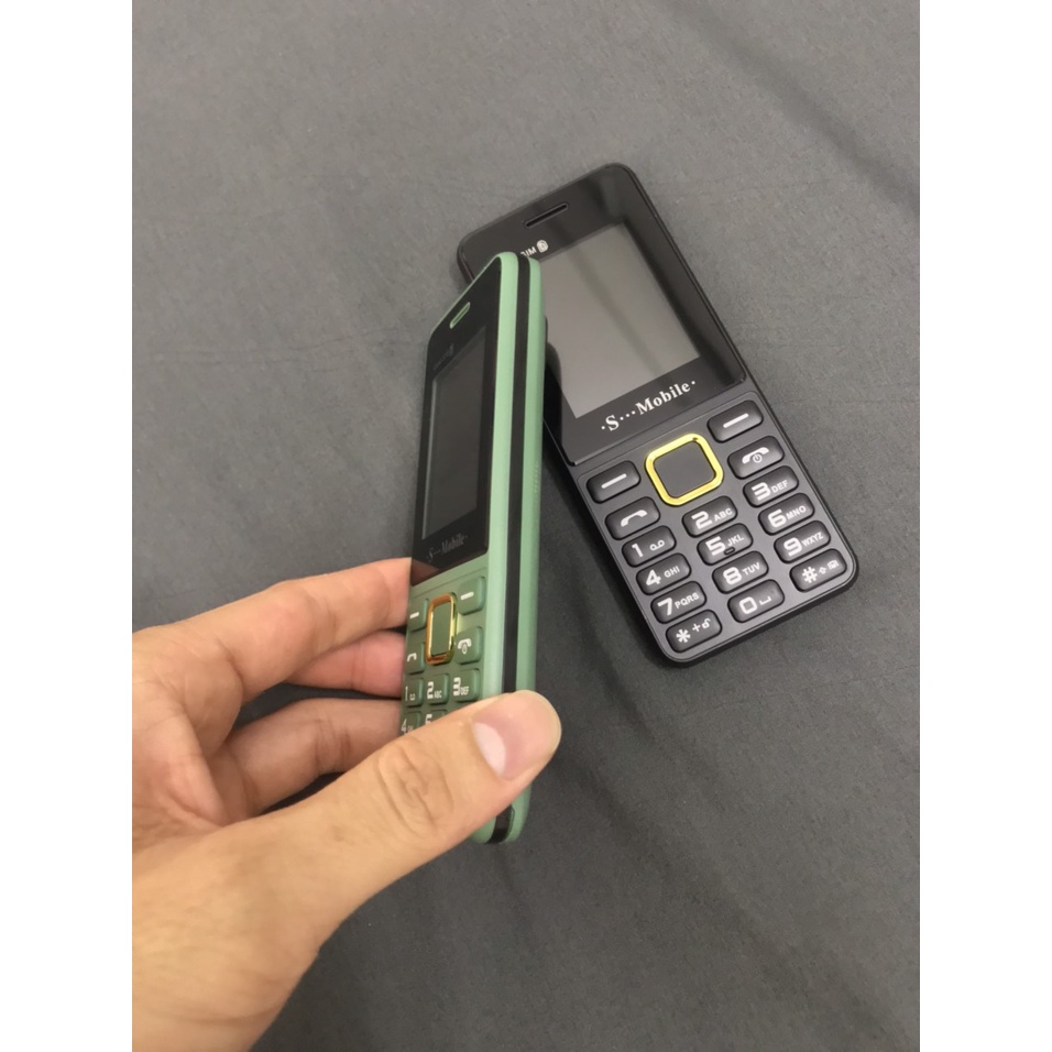 ĐIỆN THOẠI 4 sim S70 - S Mobile S70/ Điện thoại giá rẻ, điện thoại dành cho người già, loa to, đèn pin sáng