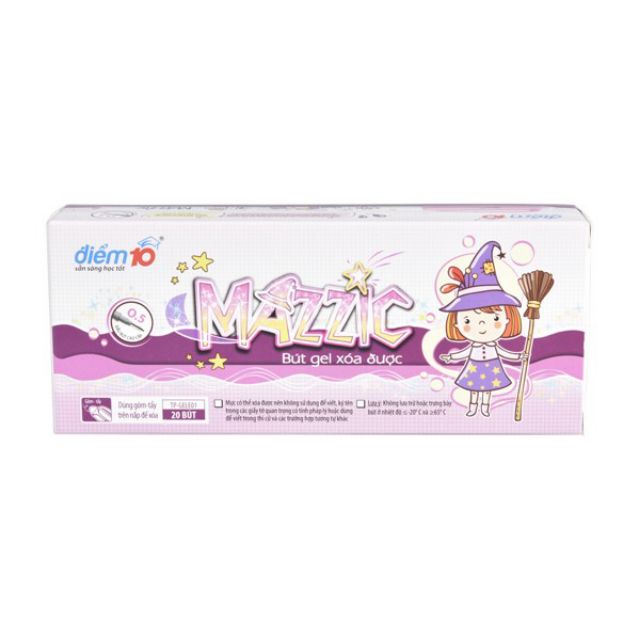 Bút Gel Xóa Được Gel01 Mazic