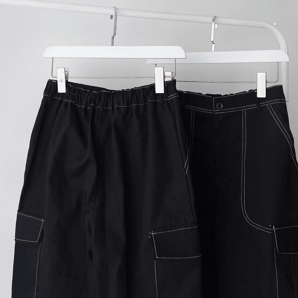 [sẵn]Quần túi hộp line (ảnh thật tại shop) TanaziCloset