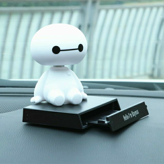 [RẺ NHẤT SHOPEE] Mô hình Đồ chơi kiêm giá đỡ điện thoại Baymax Big hero 6 figure disney trang trí oto