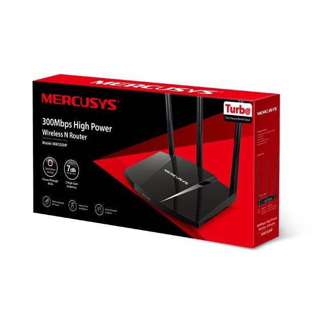 Bộ Phát WiFi Không Dây Xuyên Tường 300Mbps Mercusys MW330HP | BigBuy360 - bigbuy360.vn