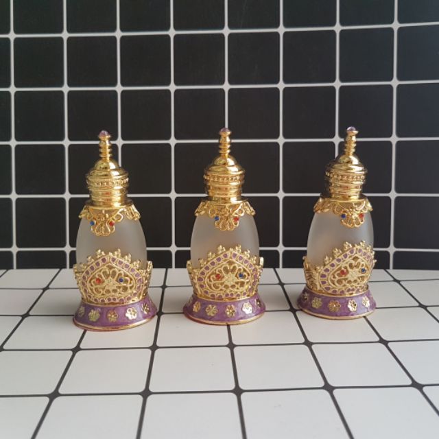 Lọ chiết tinh dầu 15ml - Chai dubai siêu đẹp