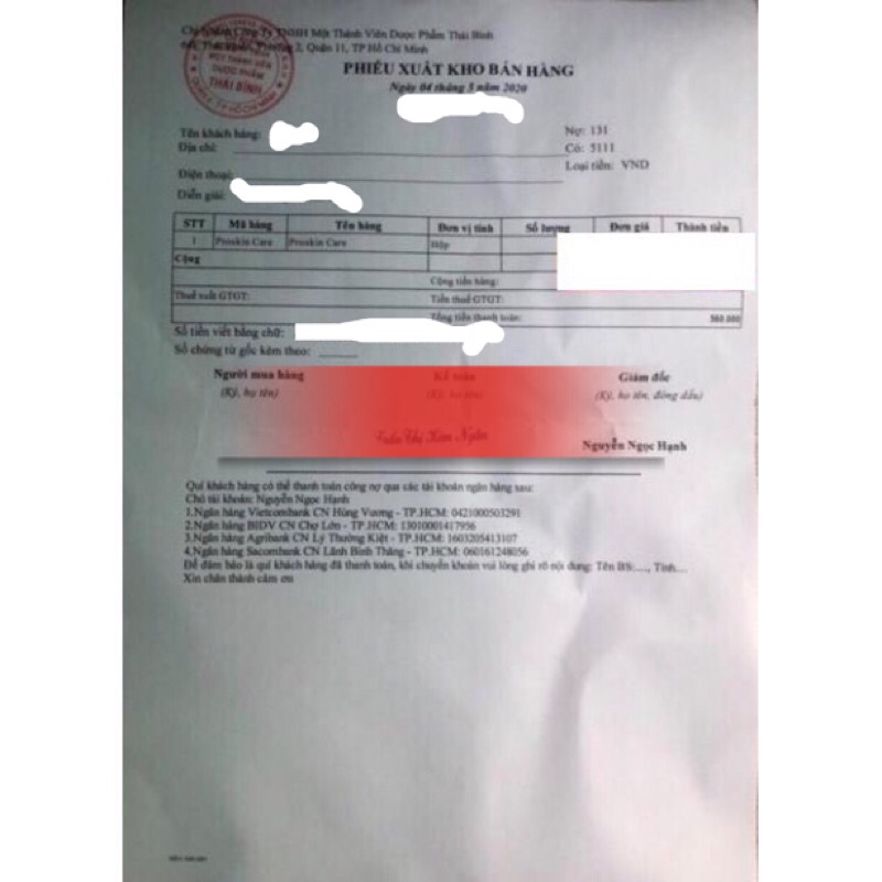 Viên uống sáng da PROSKIN CARE 60 viên | Thế Giới Skin Care