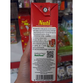 Sữa đặc có đường Nuti hộp 385g