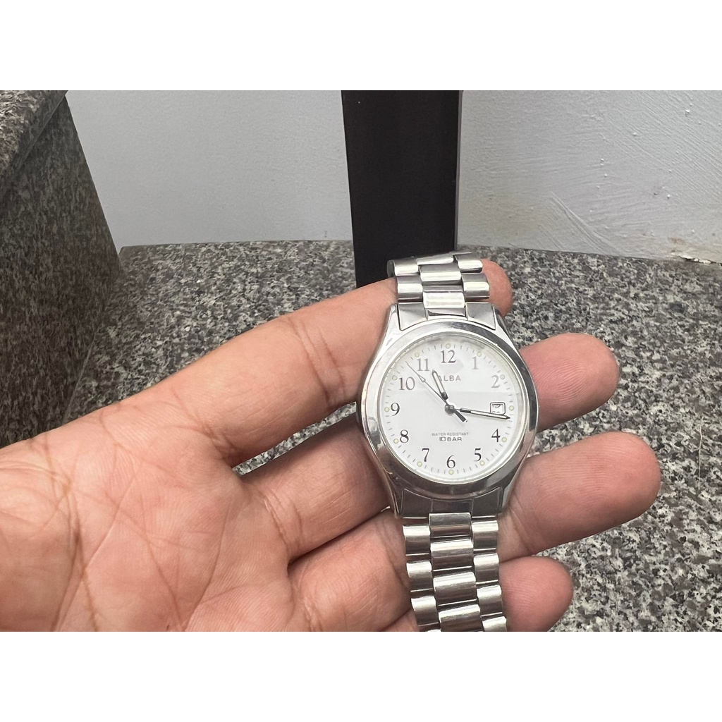 Đồng hồ  Nam ALBA    chính hãng japan mới 95%