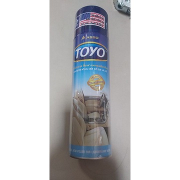 Chai xịt đánh bóng xe hơi Toyo