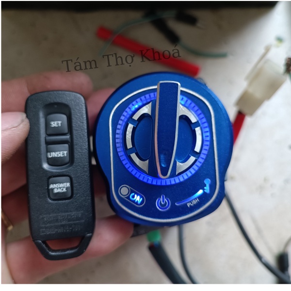 Full Bộ Khoá Smartkey Honda Giá rẻ Wave - Future - Winnerv1... có led