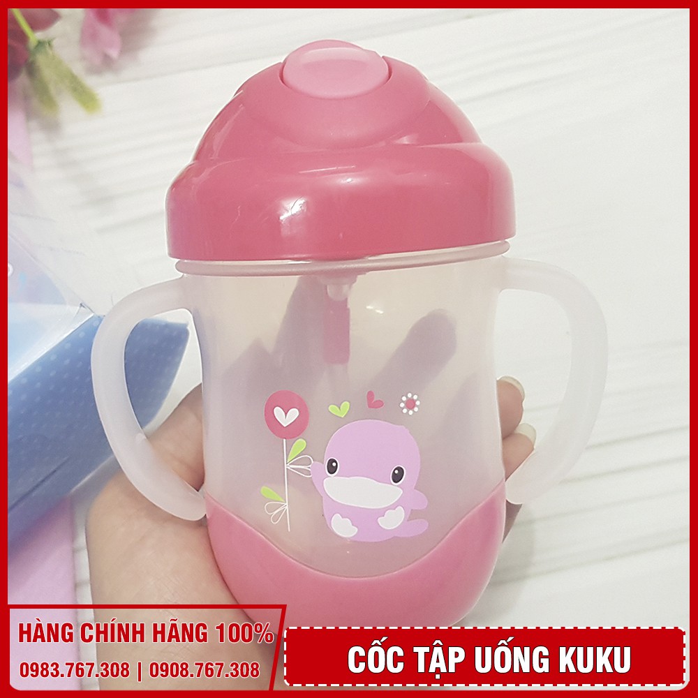 Cốc Tập Uống Kuku Cho Bé
