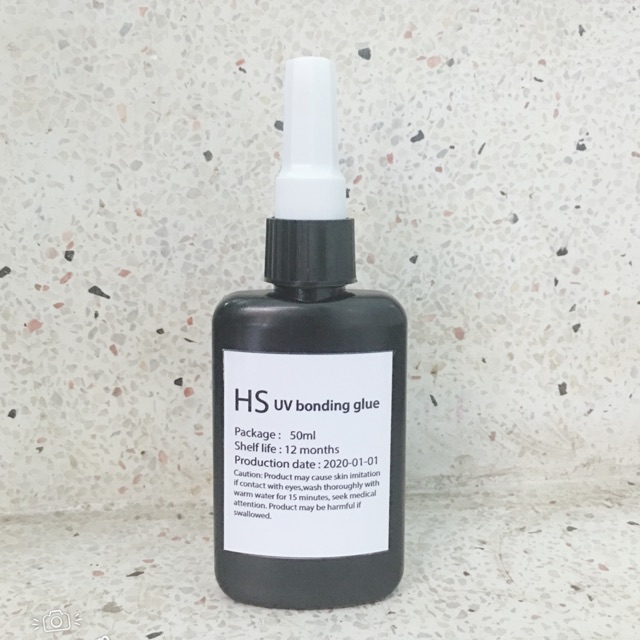 KEO UV HS CAO CẤP DÁN KÍNH, MICA TRONG SUỐT 10ml- 50ml