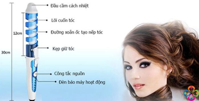 Máy làm xoăn lọn to xoắn ốc cực hot