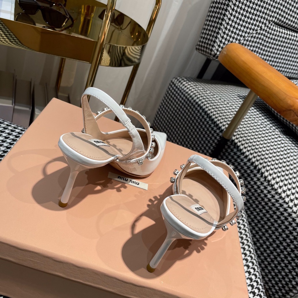 Giày Cao Gót 6cm Chất Liệu Da Phong Cách Công Chúa