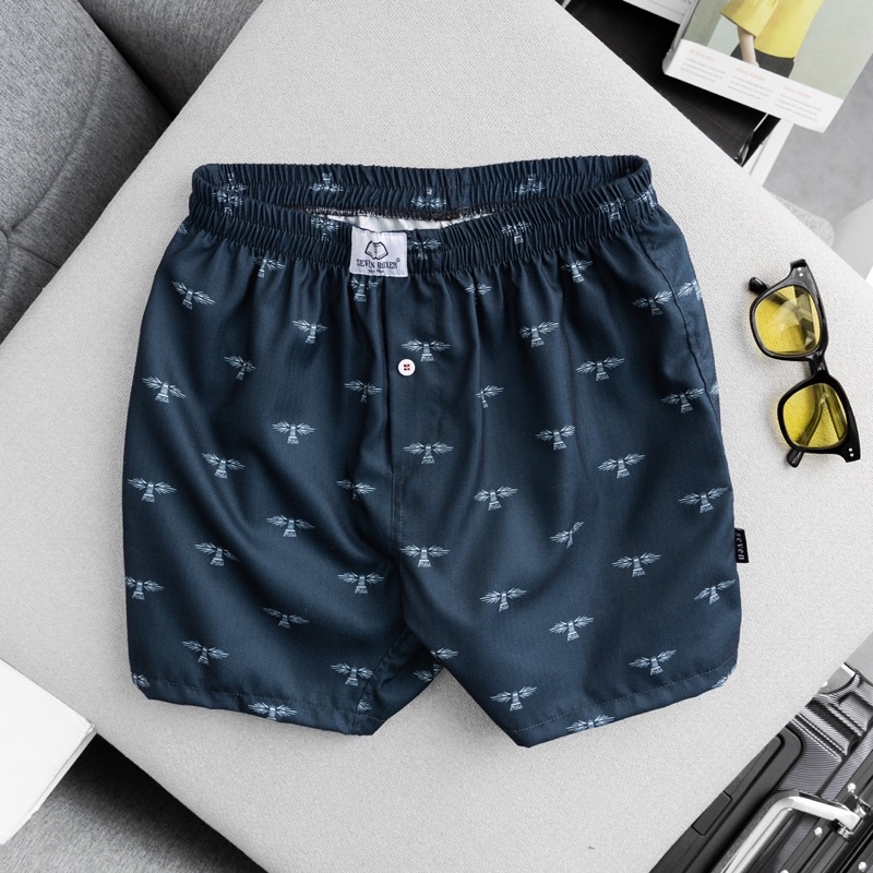 Quần đùi nam Seven boxer chất liệu kate