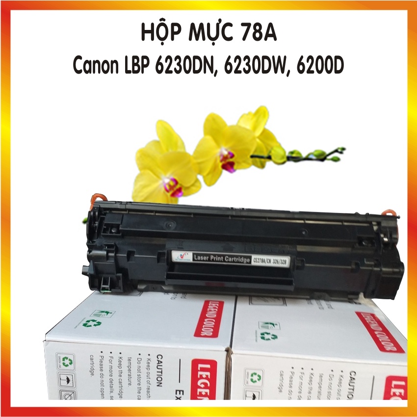 Hộp mực máy in Canon LBP 6230DN, 6230DW, 6200D Cartridge 78A, mới 100%, đã có mực.