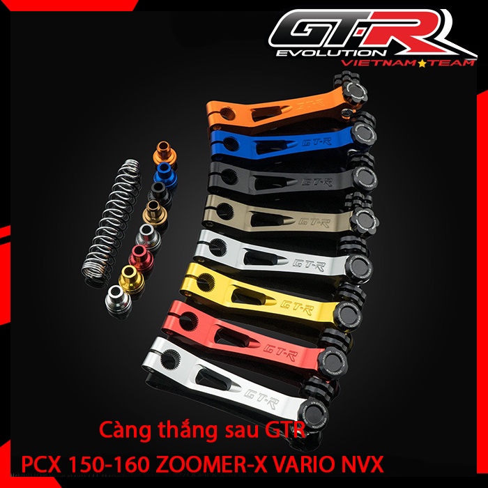 Càng thắng sau thẳng + lò xo GTR PCX150-160 ZOOMER-X NVX155 VARIO