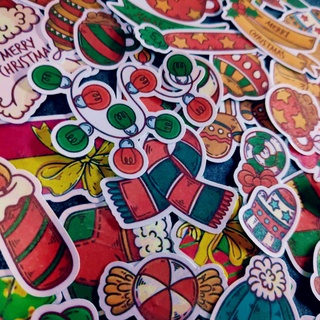Set 30 hình dán sticker Noel dễ thương