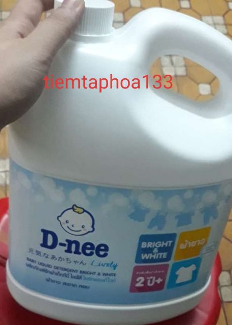 Nước giặt Dnee 3L, nước giặt cho bé