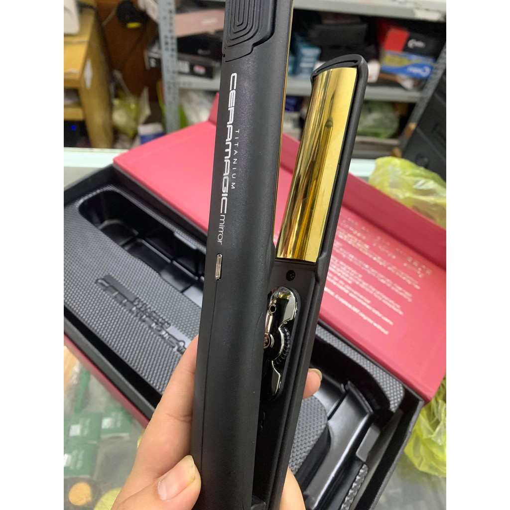 MÁY KẸP DUỖI TÓC CERA MAGIC TITANIUM MIRROR
