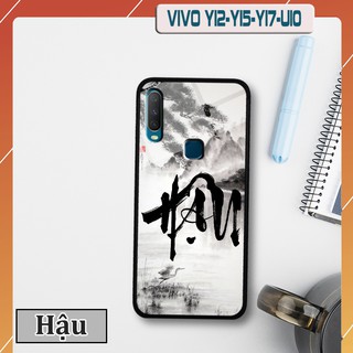 Ốp lưng kính 3D Vivo Y12/ Y15- chữ thư pháp ý nghĩa