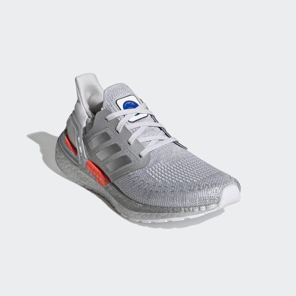 【Giày chạy thể thao】Giày Sneaker Nữ Adidas Ultra boost 20 x NASA FZ2925 J "Silver" - Hàng Chính Hãng