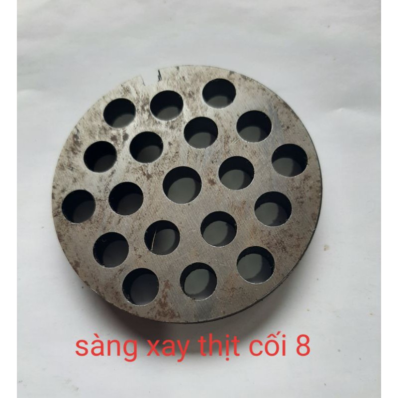 Sàng máy xay thịt  - mặt lưới xay đùn thịt cối số 8