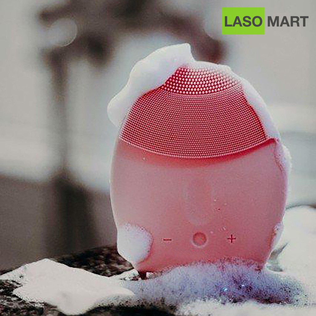 Máy rửa mặt Laso Mart công nghệ sóng âm T-sonic từ Thụy Điển - AMB207 (Bảo hành 2 năm)