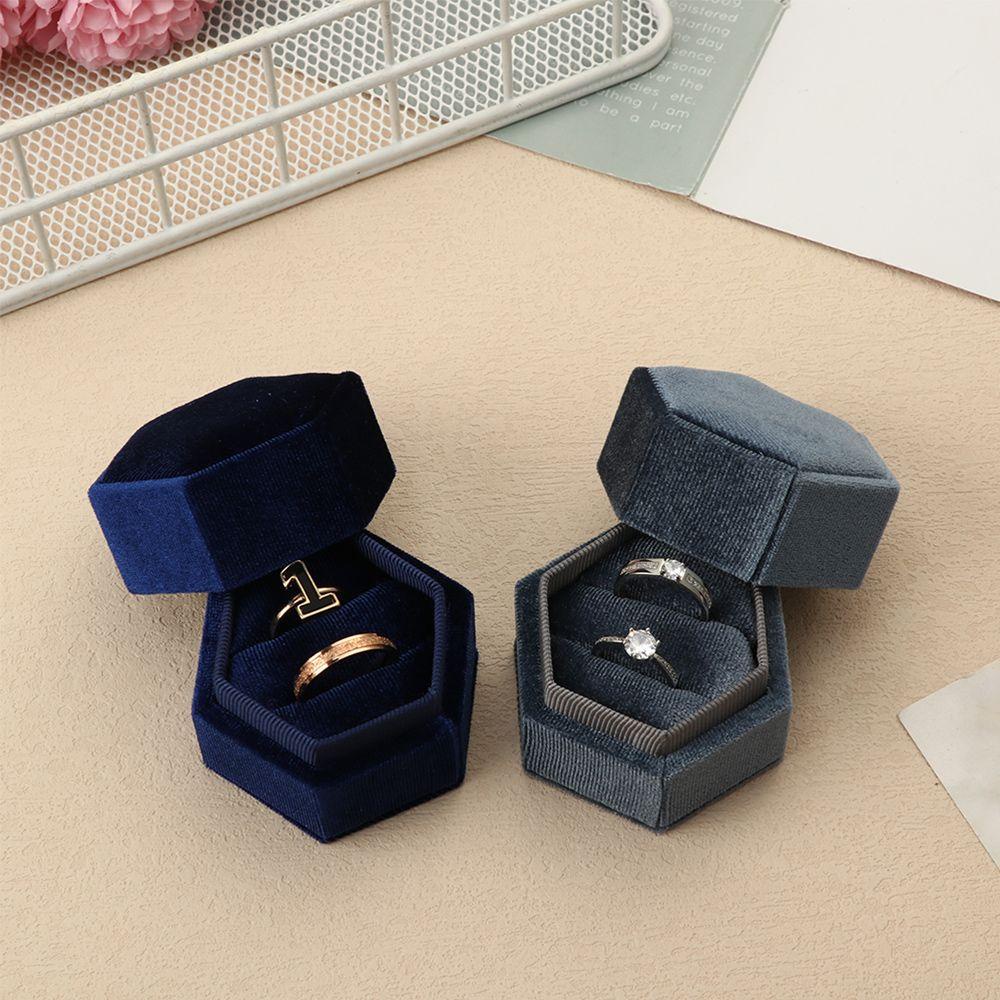 Hộp Đựng Trang Sức Bằng Nhung Nhiều Màu Sắc