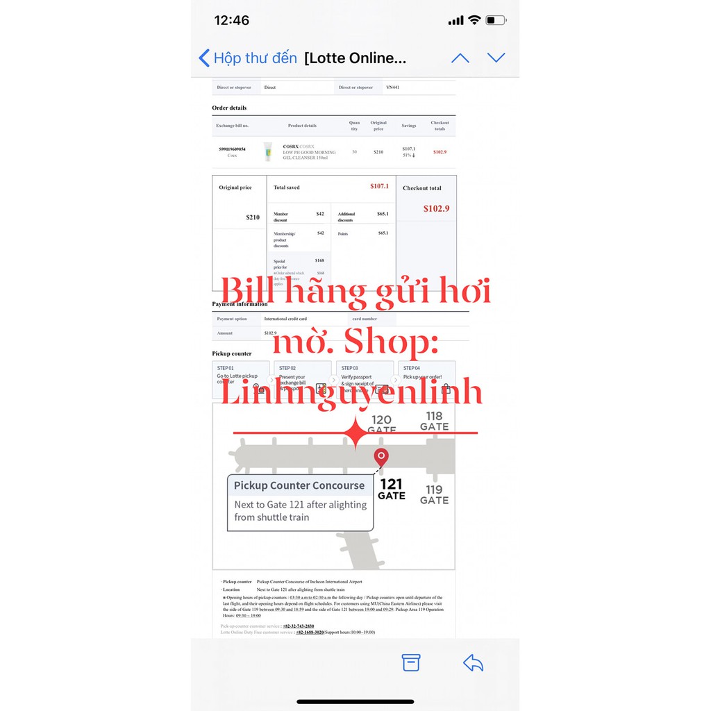 Sữa rửa mặt Cosrx