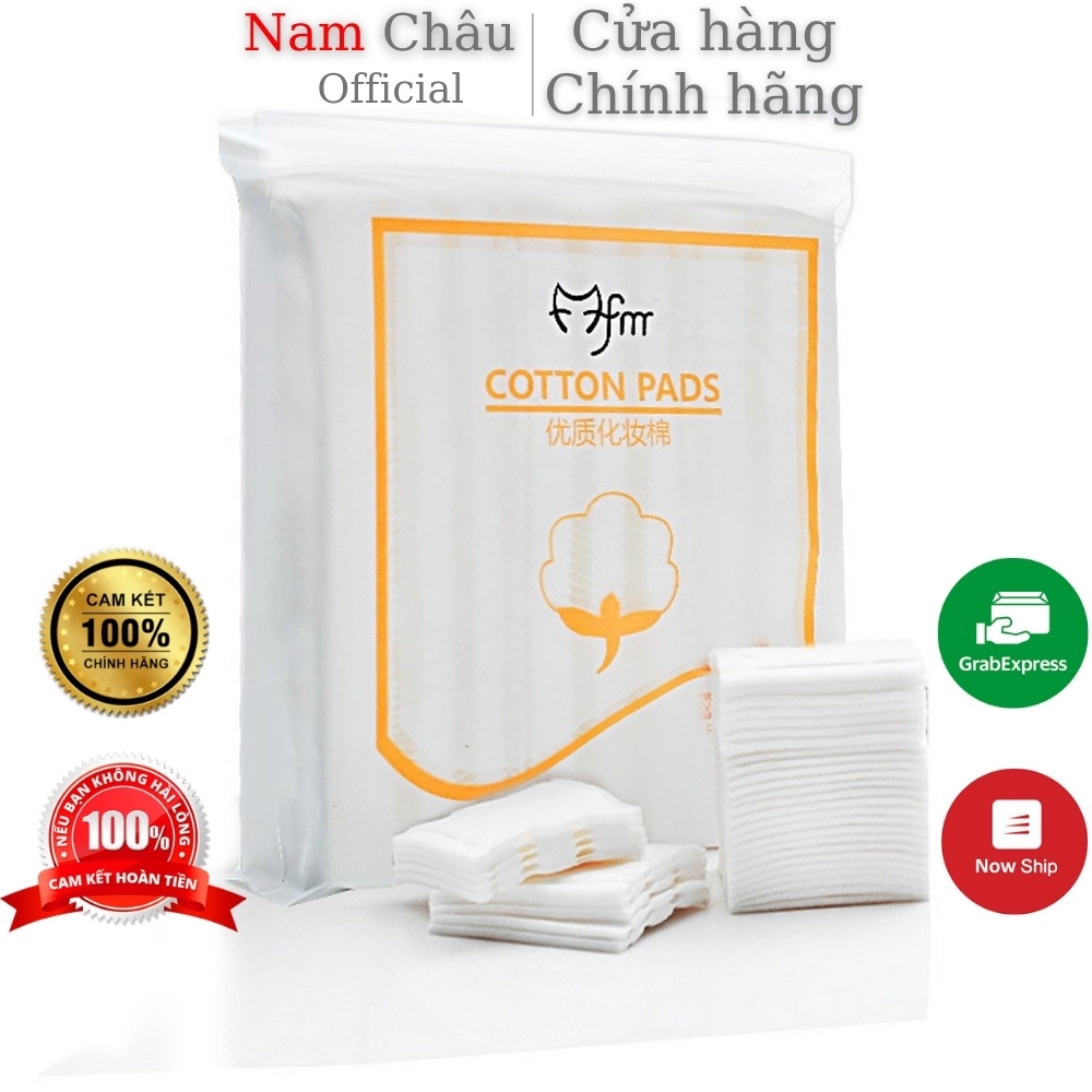 Bông Tẩy Trang 222 Miếng 3 Lớp FM Cotton Pads cao cấp Nội Địa Trung NPP Nam Châu