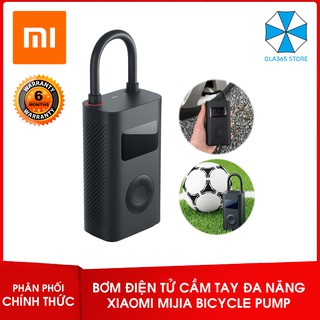 Bơm điện tử cầm tay Xiaomi Mijia Bicycle Pump - bơm ô tô, xe máy tích hợp pin sạc