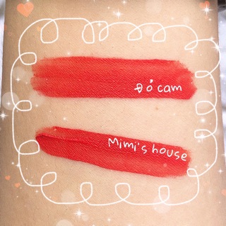 SON KEM ĐỎ CAM MẪU GIỚI HẠN