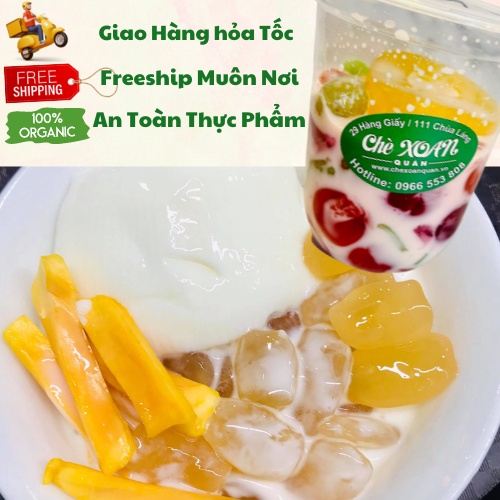 Ship Hỏa Tốc Hà Nội_Sữa Chua Mít Hạt Đác , Ăn Vặt nổi tiếng phố cổ hà nội