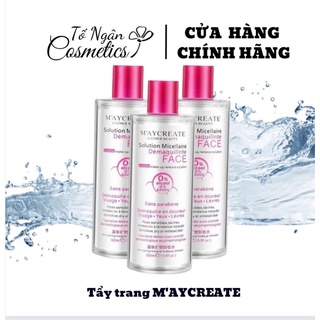 [ Hàng chính hãng ] Nước tẩy trang Maycreat 300ml tẩy sạch bụi bẩn, bã nhờn