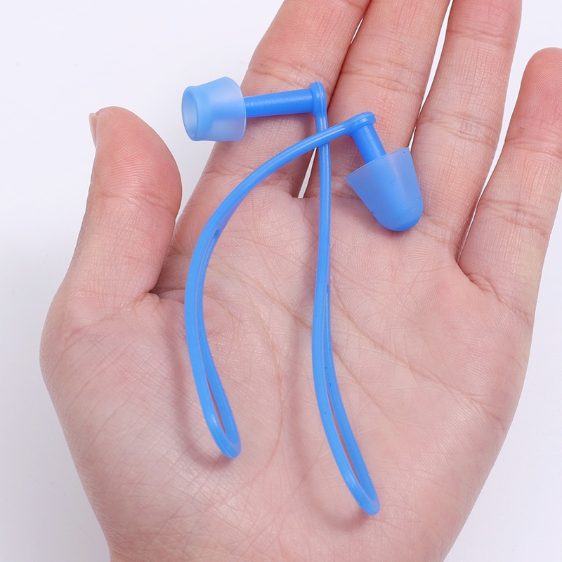 1 Cặp Nút Bịt Tai Bằng Silicon Mềm Chống Ồn/Chống Thấm Nước Tiện Lợi Khi Đi Bơi/Lặn
