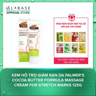 Kem hỗ trợ giảm rạn da Palmer’s Cocoa Butter Formula Massage Cream for Stretch Marks 125g