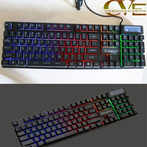 Bàn Phím Gaming BOSSTON 803 - Bàn Phím Giả Cơ Led Có Dây - Chuyên Gaming Chính Hãng | BigBuy360 - bigbuy360.vn